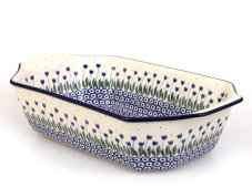 pekáč s úchyty hluboký 36 cm  Konvalinky