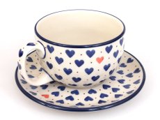 Cup with Saucer 0,35 l (13 oz)   In Love