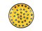 Teabag Plate 10 cm (4")   Yellow