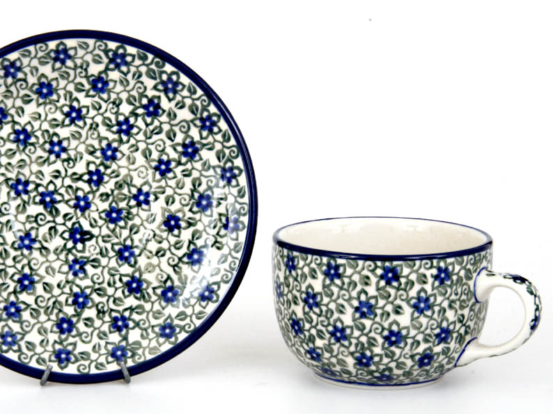 Cup with Saucer 0,2 l (7 oz)   Lobelia
