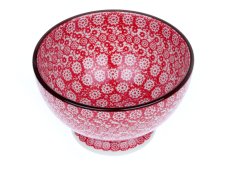 Sockelschale 14 cm Rote Spitze