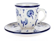 šálek mocca s podšálkem 0,06 l   Pampelišky