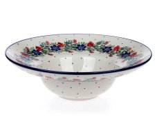 Pastateller 25 cm   Blumenkranz