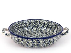 zapékací miska kulatá s uchy 27 cm Lobelky