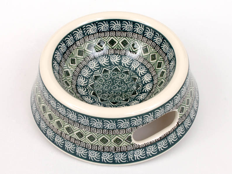 Pet Bowl for Dogs   Aztec Sun green