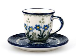Mocca Cup with Saucer 0,06 l (2 oz)   Flower Garden