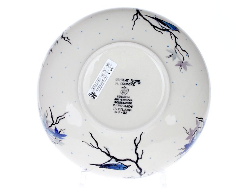 Low Bowl  22 cm (9")   Japanese Garden UNIKAT