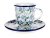 Moccatasse mit Untertasse 0,06 l   Sommerwind