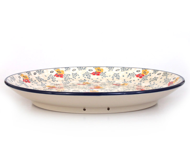Wandteller 37 cm   Bukett