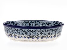 Oval Baking Dish 21 cm (8")   Cloudy