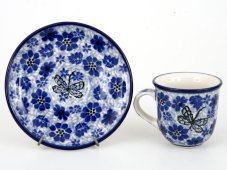 Moccatasse mit Untertasse 0,06 l Libelle