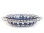 Auflaufform rund mit Henkel 25 cm   Blauer Stern