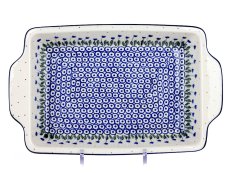 zapékací mísa  33 cm   Konvalinky