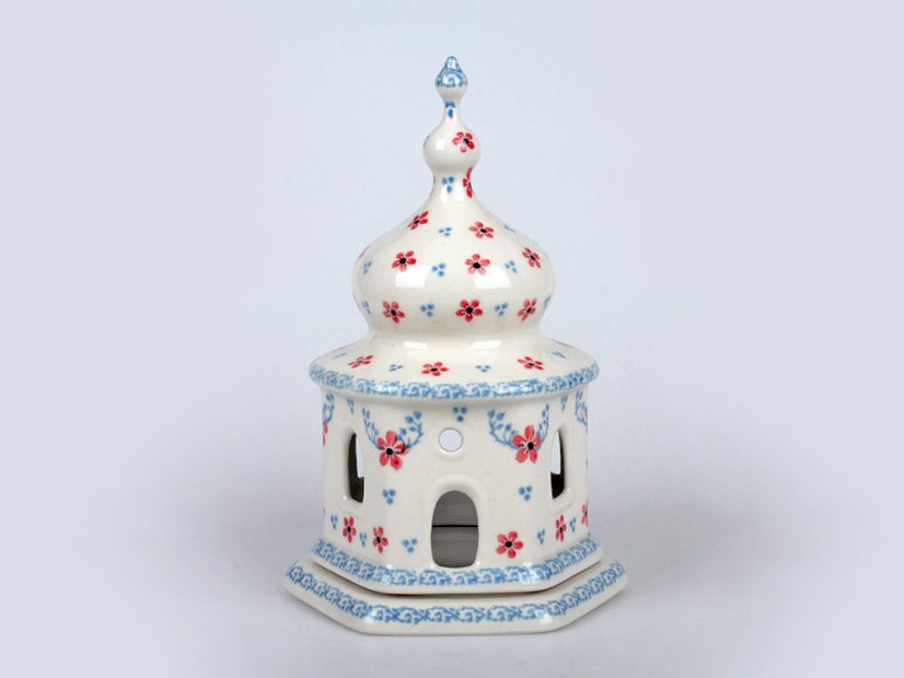 "Curch" Candle Holder 17 cm (7")   Little Red