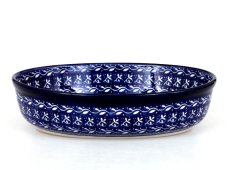 Auflaufform oval 24 cm   Ozeanwellen
