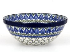 Bowl CLASSIC  24 cm (9")   Blue Leaves