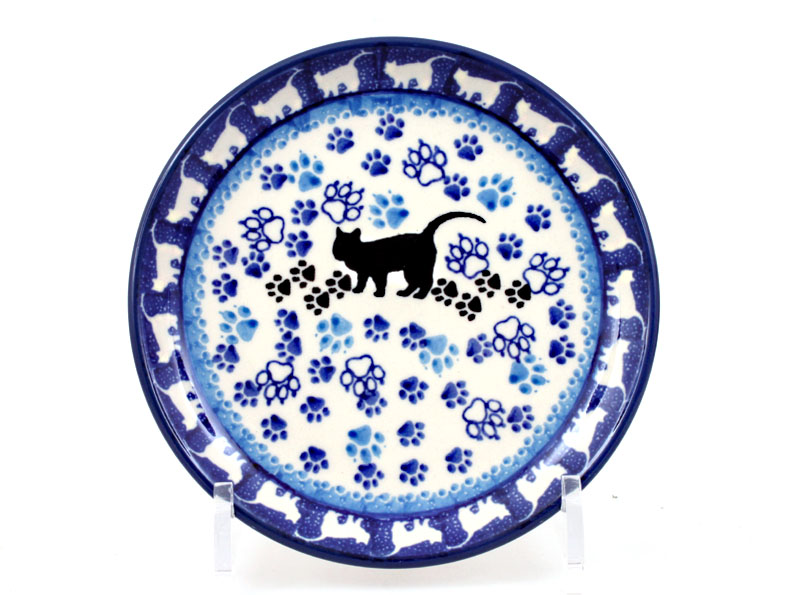 Small Dessert Plate 16 cm (6")   Black Cat
