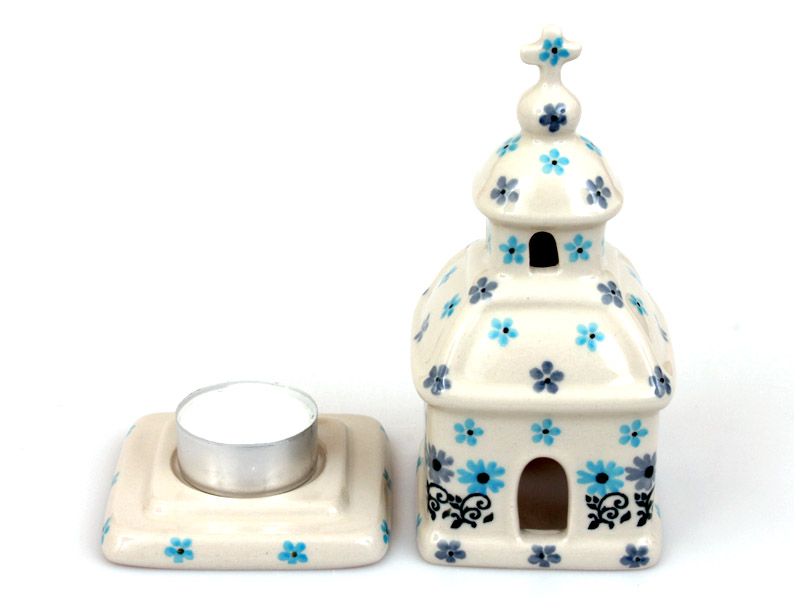 kostelík menší 15 cm   Tyrkys