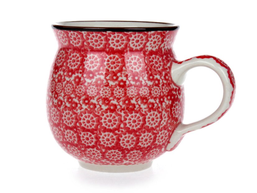 Bubble Mug 0,35 l (12 oz)   Red Lace