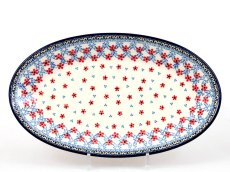 Oval Platter 37 cm (15") Little Red