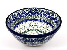 Schüssel KLASSIK 17 cm   Blaue Blätter