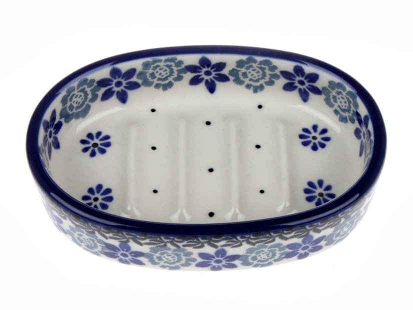 Soap Dish Oval 11 cm (4")   Frozen Meadow