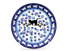 Small Dessert Plate 16 cm (6")   Black Cat