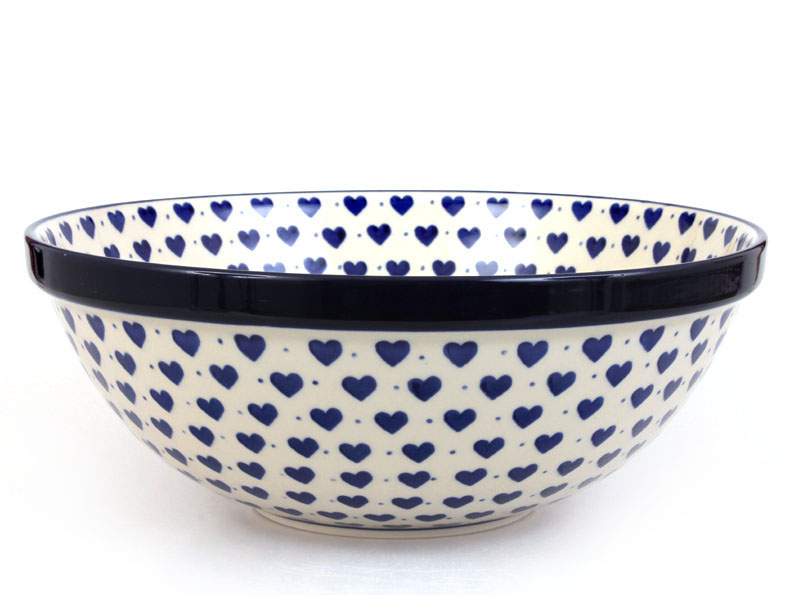 Bowl CLASSIC  28 cm (11")   Blue Hearts