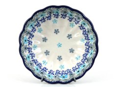 Corrugated Bowl 12 cm (5")   Turquoise