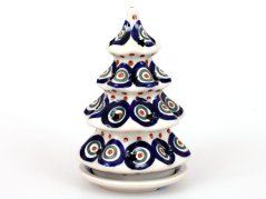 Tree Candle Holder 15 cm (6")   Peacock