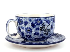 Cup with Saucer 0,35 l (13 oz)   Dragonfly