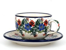 Cup with Saucer 0,2 l (7 oz) Wreath