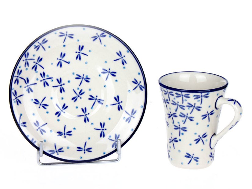 Cup with Saucer 0,13 l (4.3 oz)   Damselfly