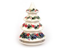 Weihnachtsbaum Windlicht 20 cm   Blumenkranz