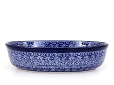 Auflaufform oval 24 cm   Spitze