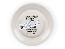 Teabag Plate 10 cm (4")   Violets UNIKAT