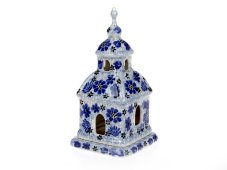 Kapelle Windlicht 15 cm