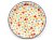 Dessert Plate 21 cm (8")   Colorful Hearts UNIKAT