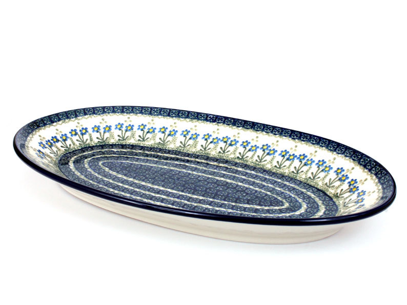 ovál servírovací velký 45 cm   Květinová zahrada