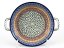 Auflaufform rund mit Henkel 25 cm   Griechisch