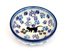 Low Bowl  9 cm (3.5")   Black Cat