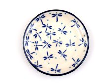 Teabag Plate 10 cm (4") Damselfly