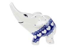Elephant Figurine Hearts