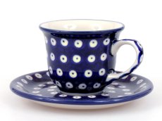 Cup with Saucer 0,15 l (7 oz) Fish Eyes