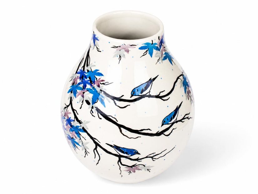 Vase 24 cm (9")   Japanese Garden UNIKAT