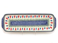 Platte 42 cm   Tulpen