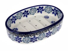 Soap Dish Oval 11 cm (4") Frozen Meadow