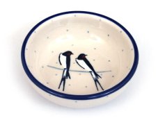 Low Bowl  9 cm (3.5")   Swallows UNIKAT