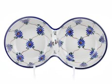 Double Bowl 25 cm Lattice
