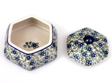Jar with Lid 10 cm (4")   Lobelia
